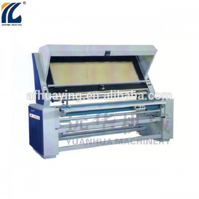 Radial fabric inspection machine